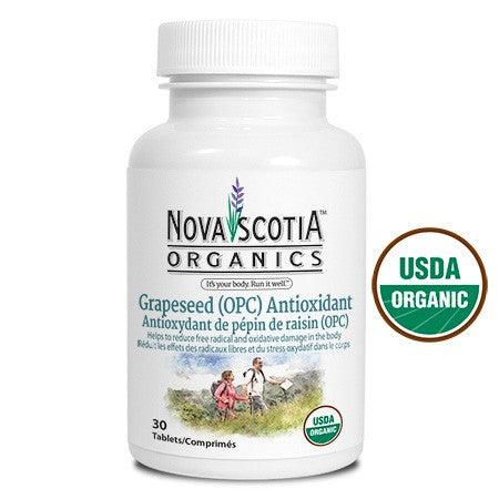 Nova Scotia Organics Grapeseed (OPC) Antioxidant