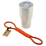 Viatek Handie Handle Portable Beverage Handle Limited Edition Orange