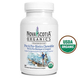 Nova Scotis Organics Pre & Pro-Biotics (60 chewable tabltes 30 day supply)