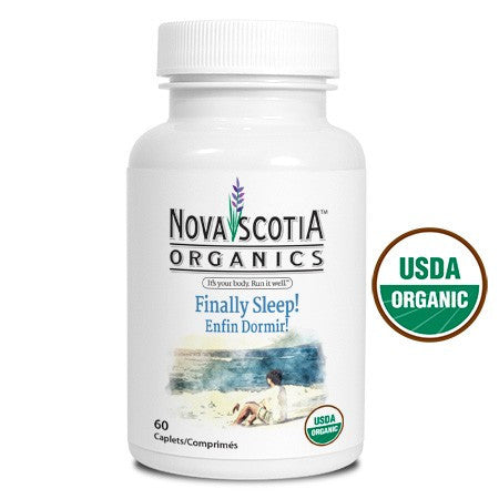 Nova Scotia Organics Finally Sleep 60 capltes (30 day supply)